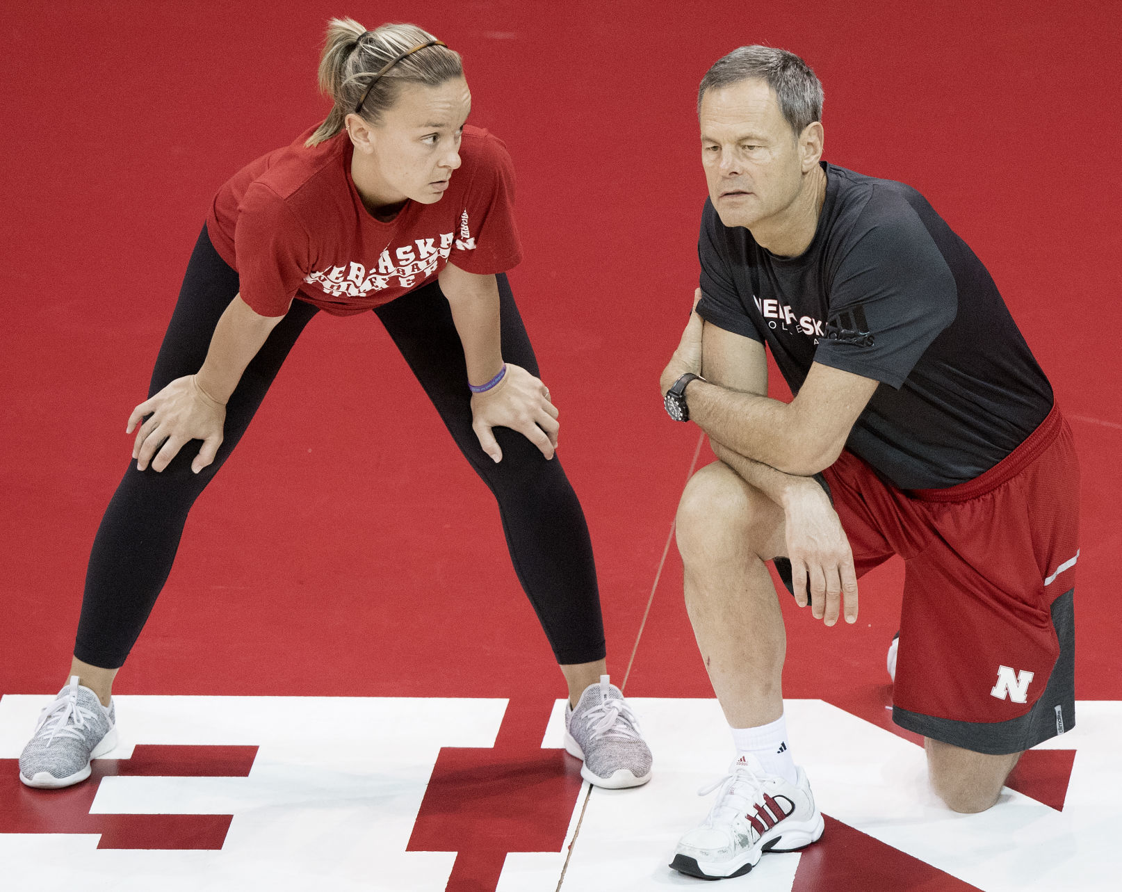 Nebraska volleyball camp, 7/10/18